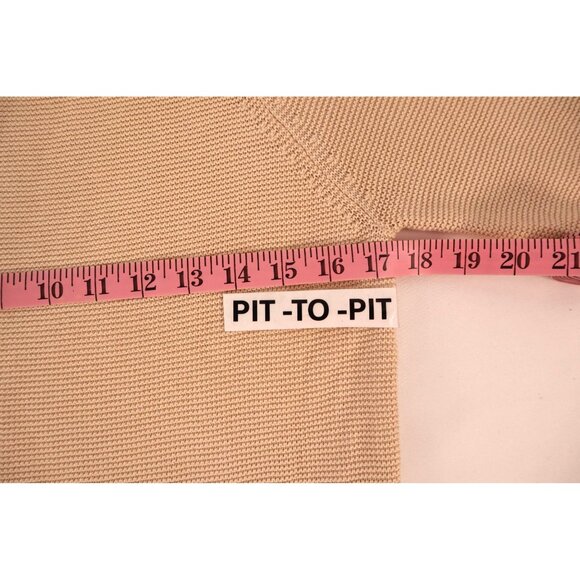 Weekend MaxMara Crew neck -Caserta sweater Beige Size Small - Picture 9 of 13